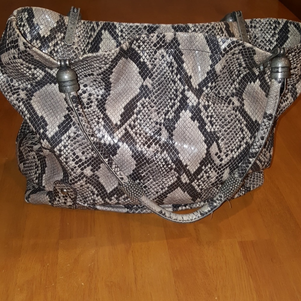 Jessica Simpson snakeskin purse